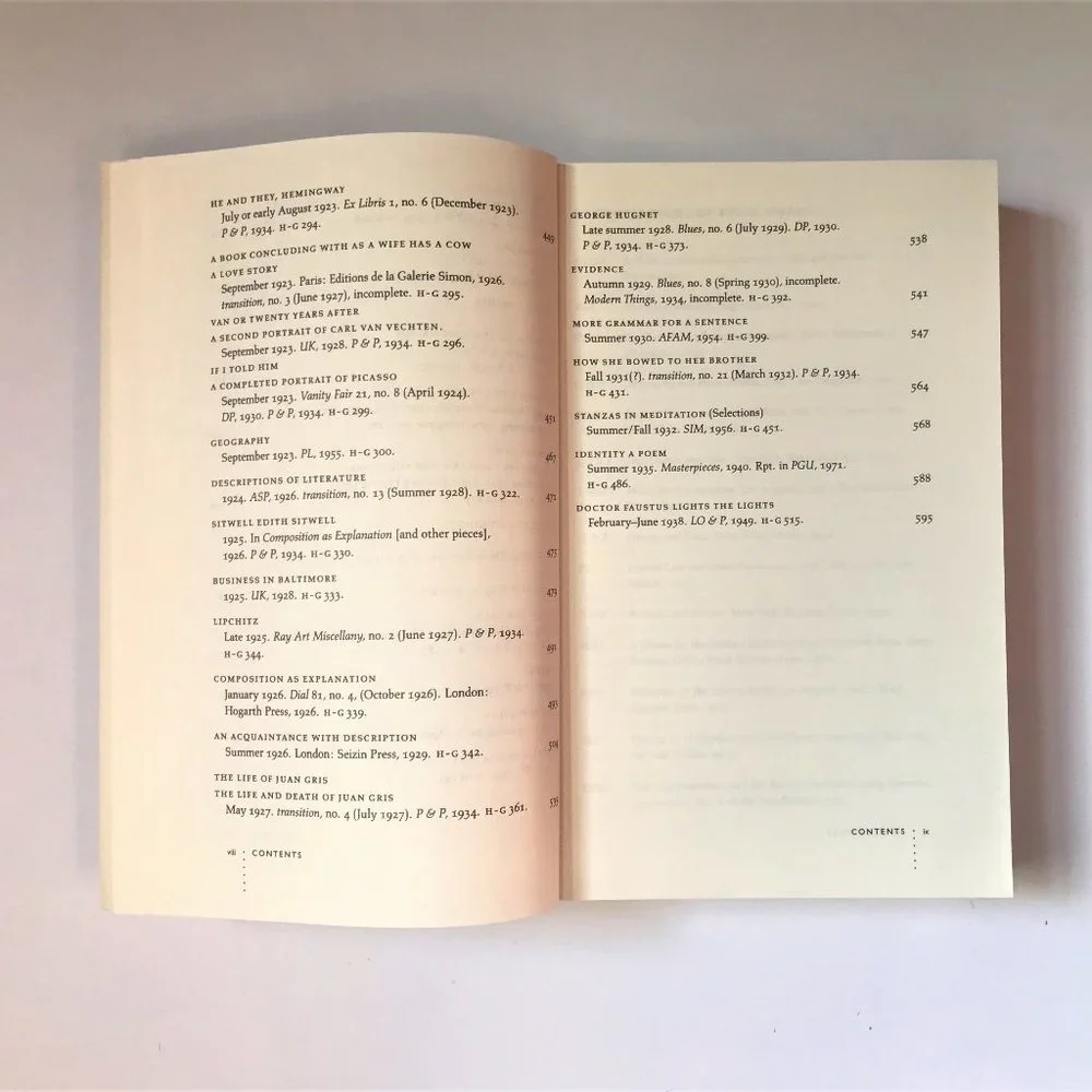 A Stein Reader by Gertrude Stein